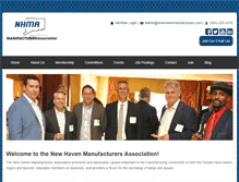 Tablet Screenshot of newhavenmanufacturers.com